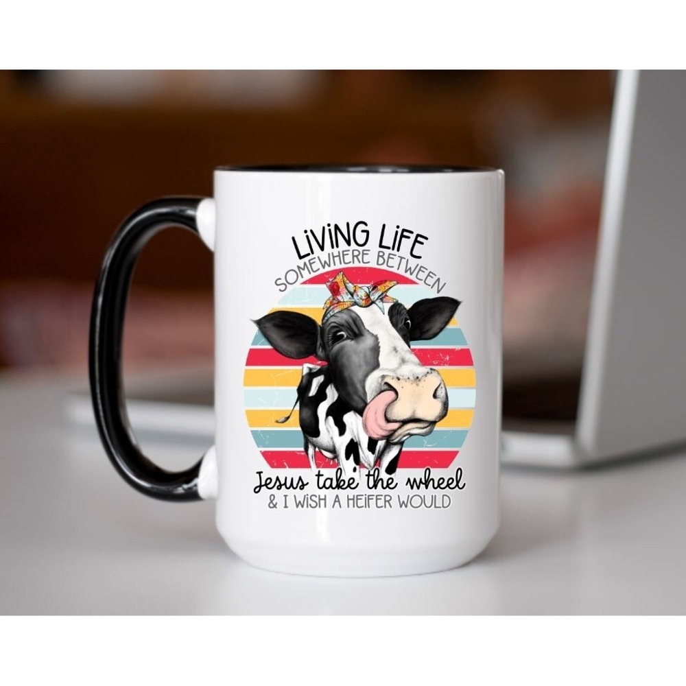 Living Life Somewhere Coffee Mugs, Sarcastic Funny Mug, Friends Gift,‎ Sarcastic